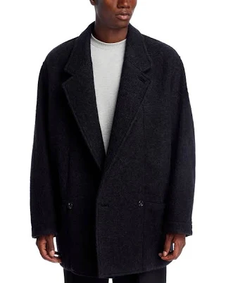 Lemaire Men's Felt Wool Jacket
