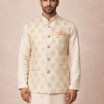 Brocade Nehru Jacket