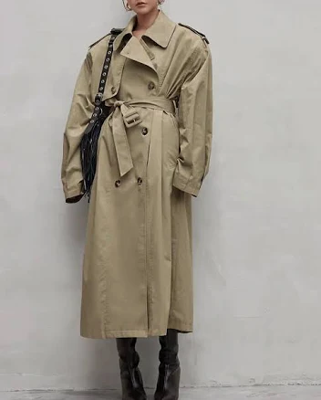 Oversized Padded Trench Coat