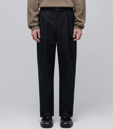 MUSINSA STANDARD Semi Balloon Belted Chino Pants