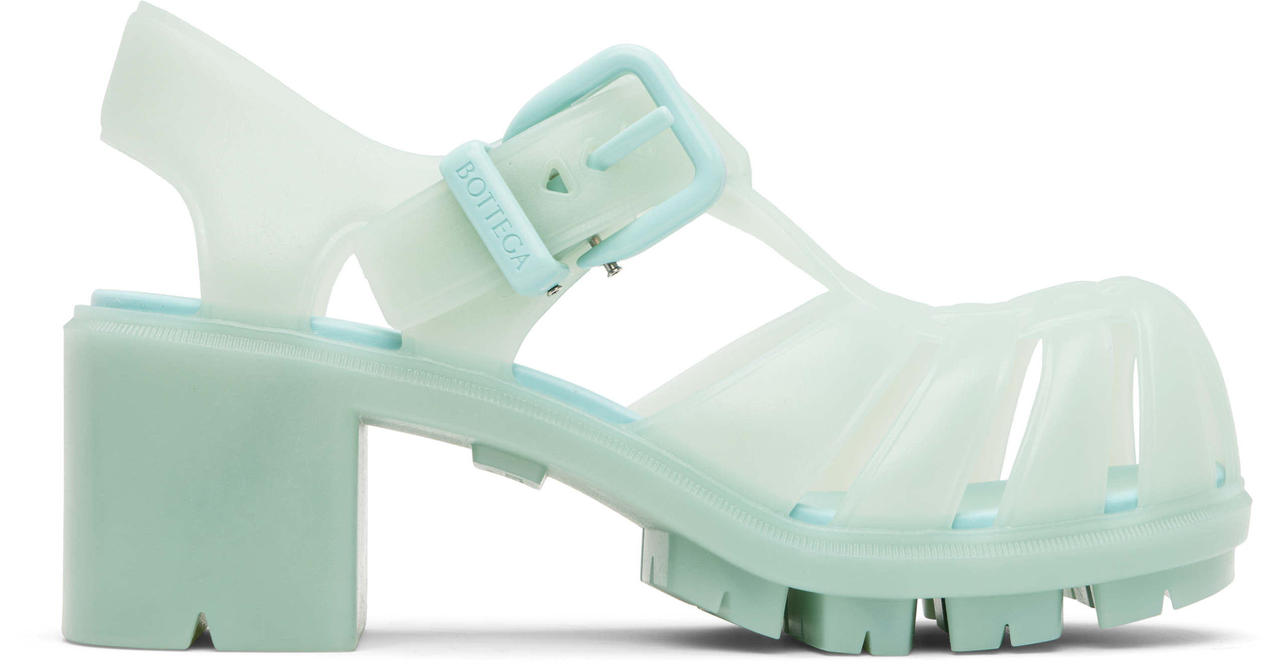 Blue Gertie Fisherman Heeled Sandals