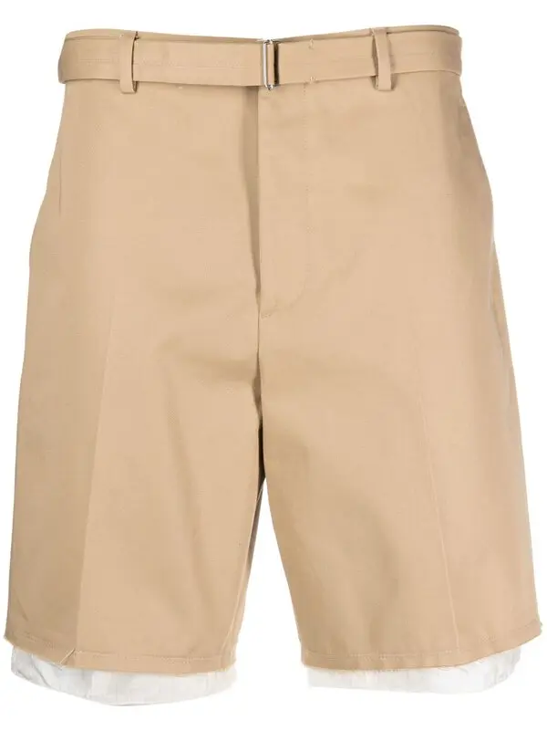 Contrast-trim Bermuda Shorts