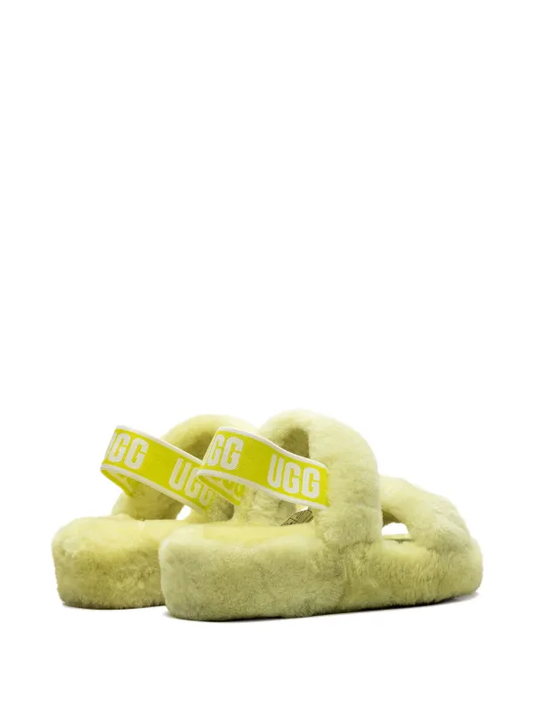 Oh Yeah Shearling Slides