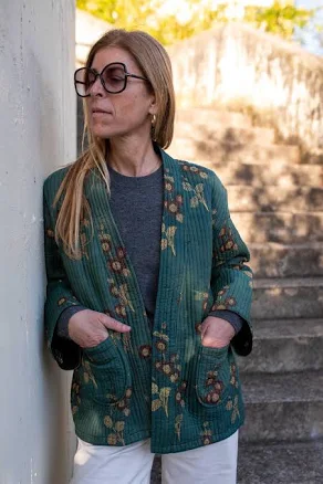 Quilted Reversible Kimono