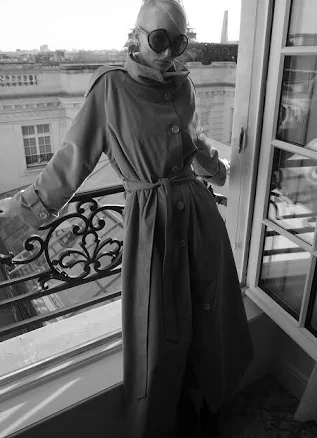 Lovisa Worge x NA-KD High Neck Belted Trenchcoat