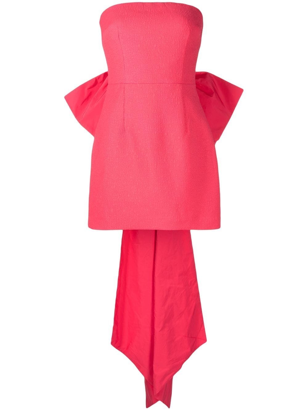 Caitlin Bow-detail Mini Dress