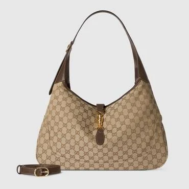 Gucci-Jackie 1961 Crossbody Bag in GG Canvas
