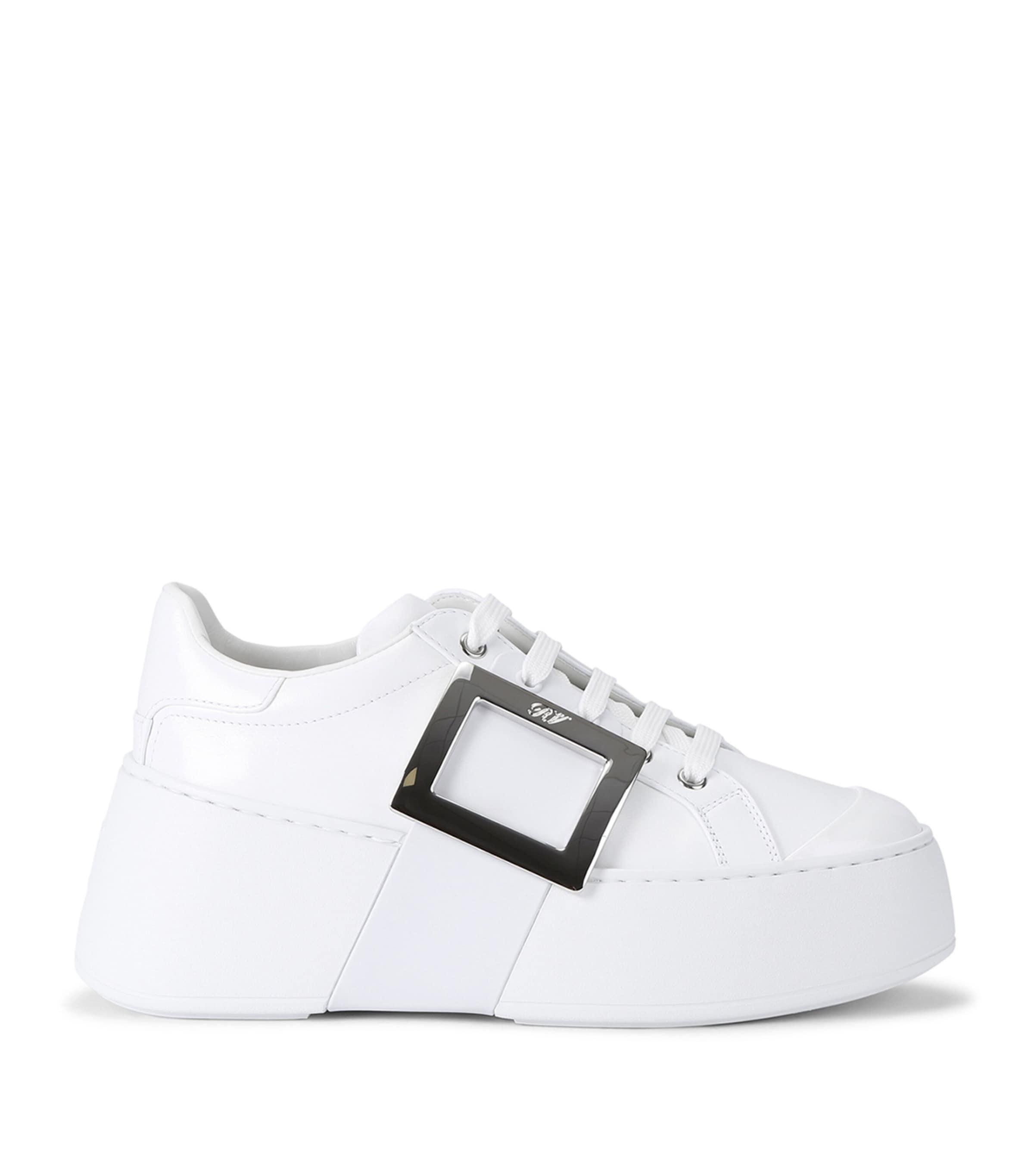 Leather Viv Skate Sneakers