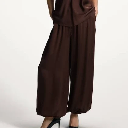 JAKI Belle Balloon Satin Trousers