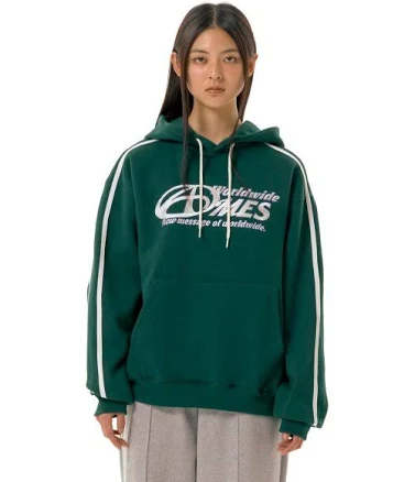 AMES-WORLDWIDE Symbol LOGO EMBROIDERY Hoodie
