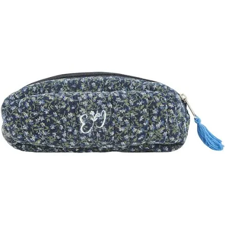 Emile et Ida Girl's Floral Corduroy Pouch