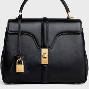 Women Celine 16 Small Leather