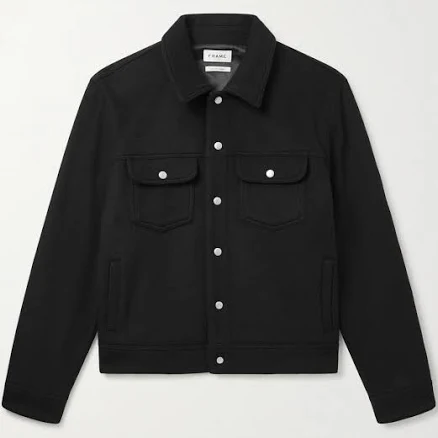 FRAME Men's WOOL Trucker Jacket