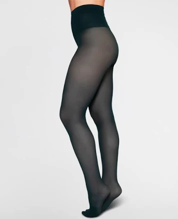 Svea Premium Tights Dark Green 30 den | Buy now- Swedish Stockings S / Dark Green