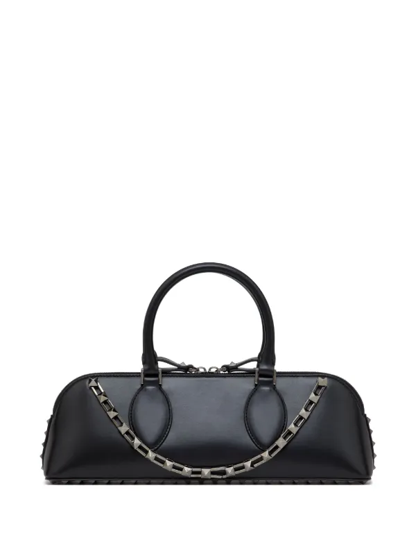 Rockstud Leather Handbag
