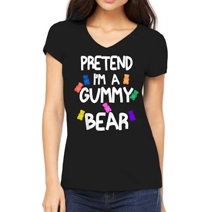 Pretend I'm A Gummy Bear Tee Funny Lazy Women's T-shirt by Artistshot