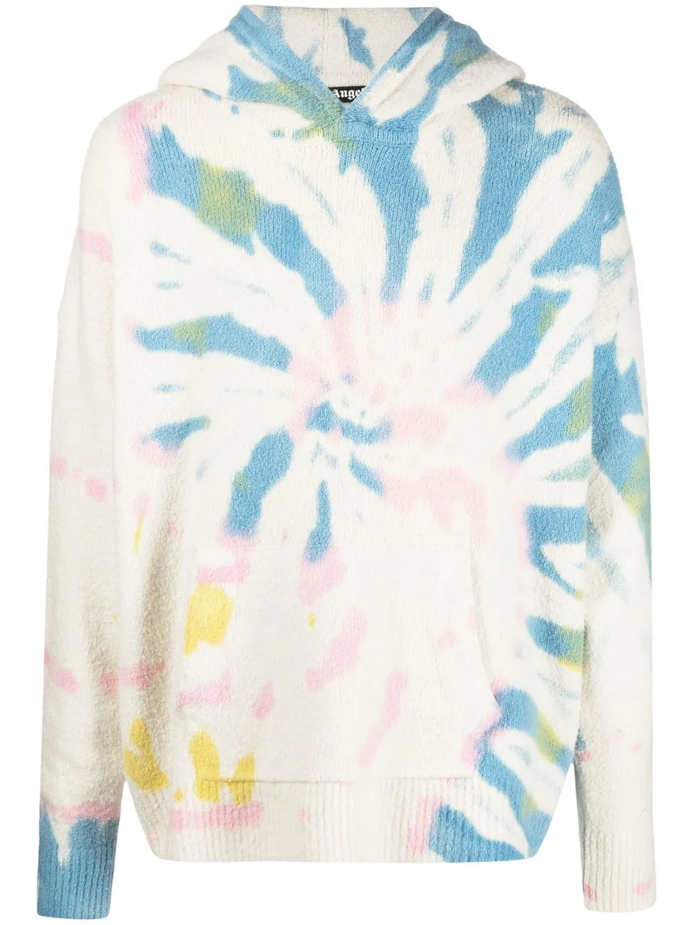Knitted Tie-dye Hoodie