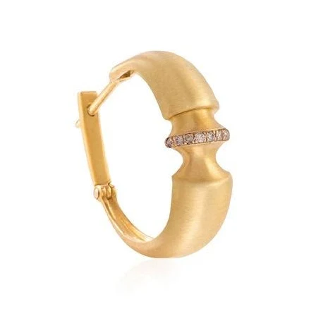 Soundwave Mini Hoop Earrings