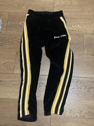 Palm Angels Men's Velour Track Pants