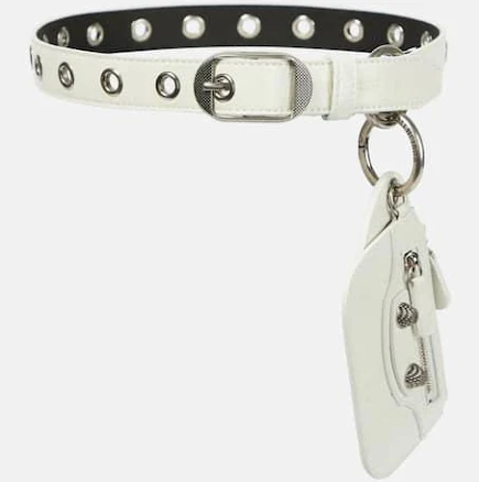 Balenciaga Le Cagole Charms leather belt - 60CM