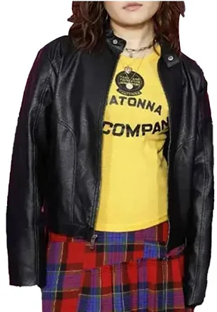 Lizzy Yu Mean Girls Leather Jacket