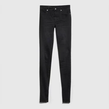 Gucci Washed Cotton Denim Skinny Pants
