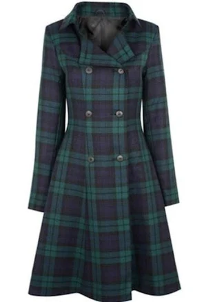 Scottish Kilt Tartan Kate Coat
