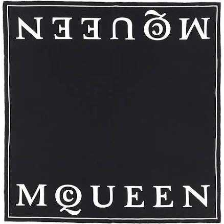 Alexander Mcqueen Women's Logo-Print Scarf