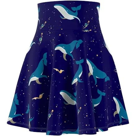 Retro Vintage 70s 80s Skater Skirt