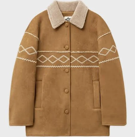 Sinoon SN Shearling Mustang Coat