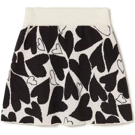 Little Creative Factory Chaotic Love Knit Skirt