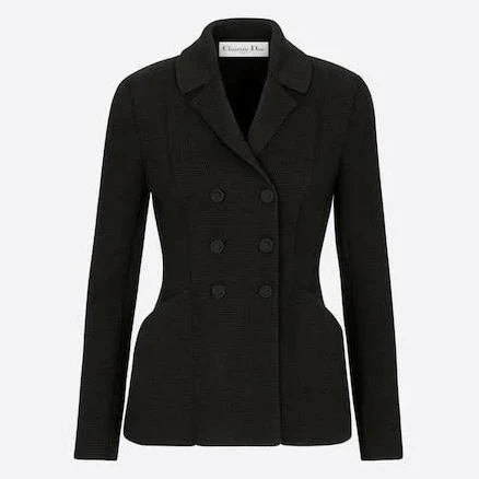 DIOR Women's 30 Montaigne Double-Breasted Wool Bar Jacket