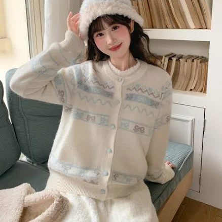 Knit Ribbon Cardigan