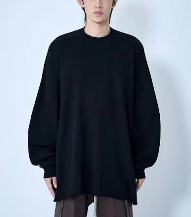 Rick Owens Men's Tommy Long Sleeve Cotton Sweatshirt