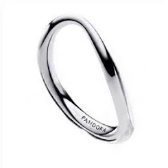 Pandora Women's Sterling Silver Organically Shaped Band Ring