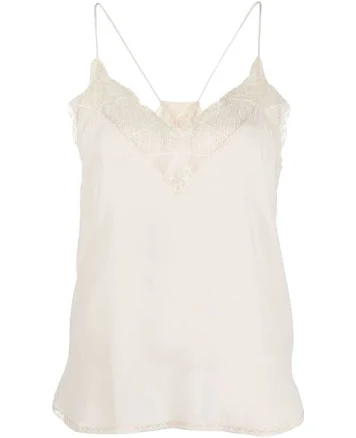 Zadig&voltaire Christy Silk Camisole - Neutrals