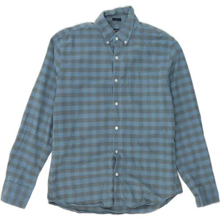 J. CREW Men's Slim Fit Check Cotton Oxford Shirt