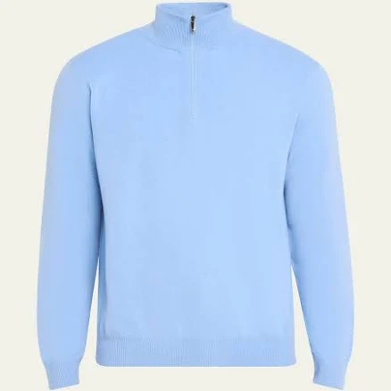 Massimo Alba Men's Cashmere Half-Zip Sweater