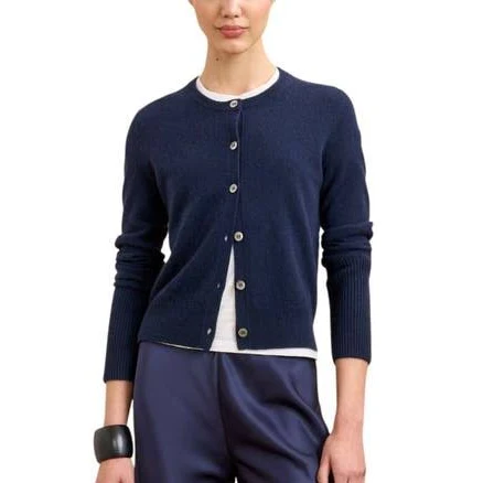 La Ligne Women's Solid Lean Lines Cardigan