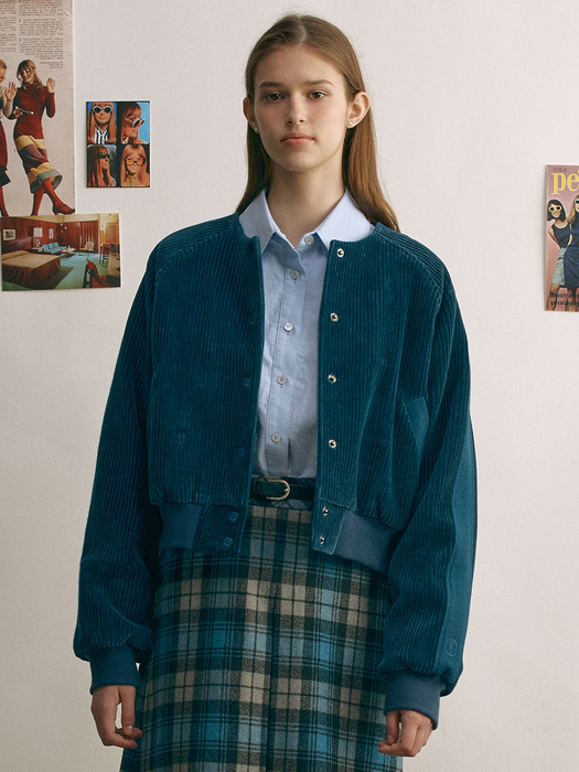 Teddington Velvet Blouson Jumper