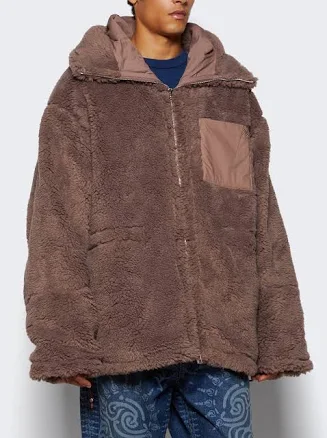 Bluemarble Faux Shearling Anorak