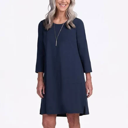 Woolx Rissa Merino Wool A-Line Dress