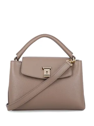 Layka Leather Top Handle Bag