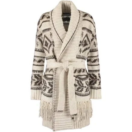 Polo Ralph Lauren Wool- Alpaca Belted Cardigan