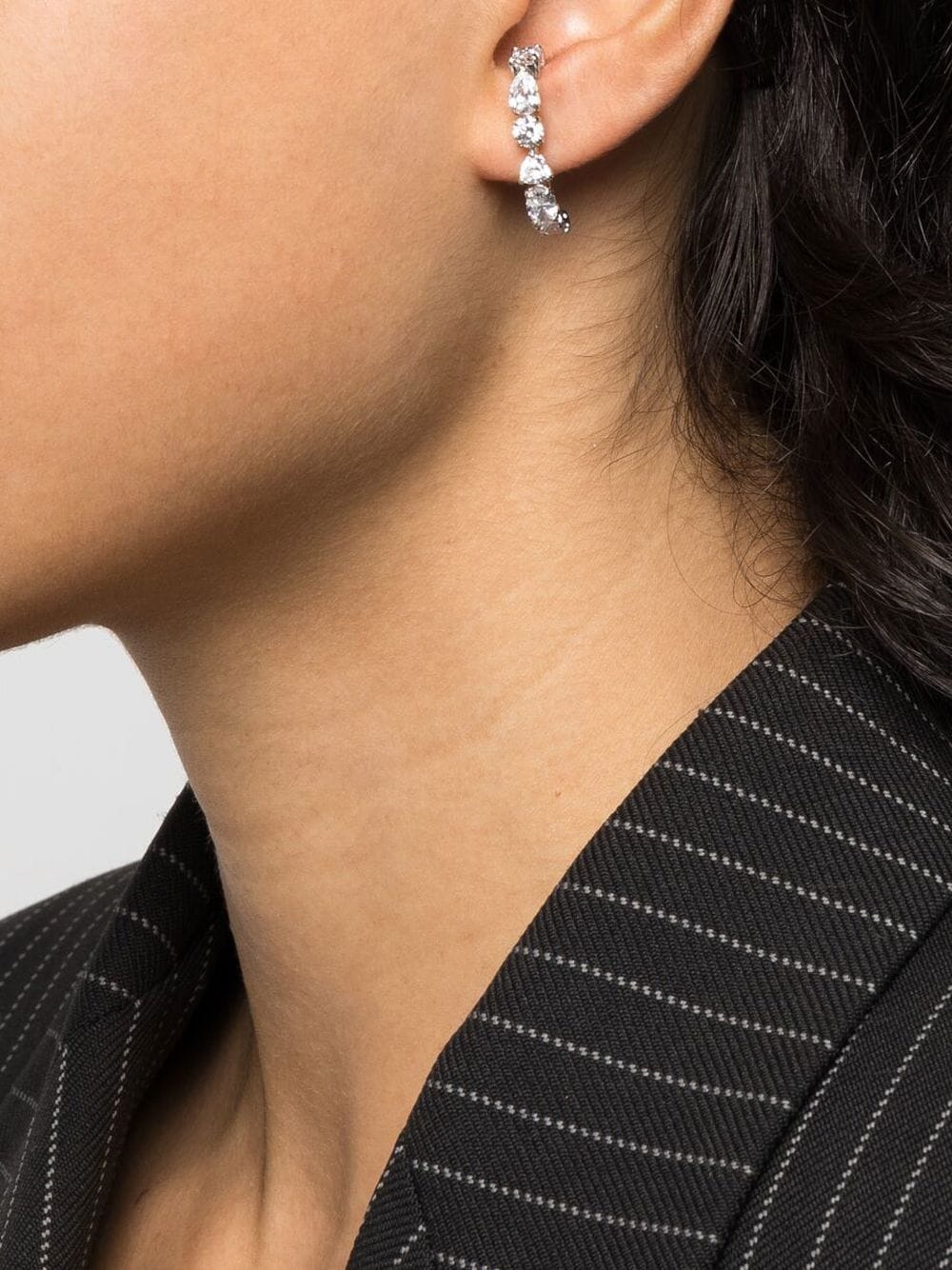 Tennis Deluxe Pierced Earrings