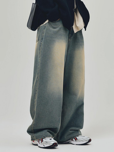 Denim No-collar Jumper