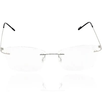 Stow Lightweight Titanium Rimless Glasses