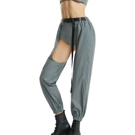 Reflective Rave Cargo Pants
