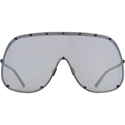 Rick Owens Shield Sunglasses 'Black Temple' | Multi-Color | Men's Size Onesize