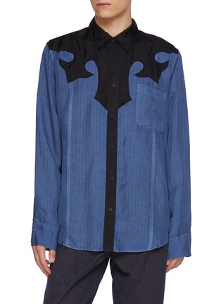 Foliage Lace Shirt Jacket